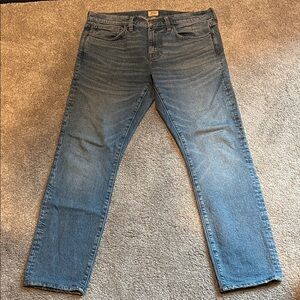 J. Crew Men's Straight Fit Blue Jeans